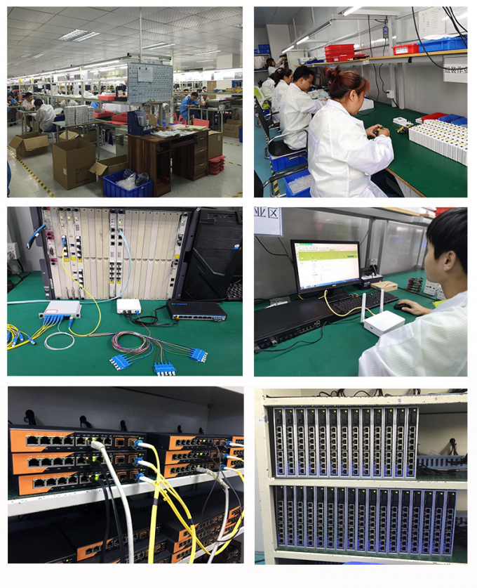 Optfocus FTTH Optik Hat Terminali 4 PON 8 Bağlantı Noktası 4 Bağlantı Noktası 16 bağlantı noktası MA5608t OLT 5