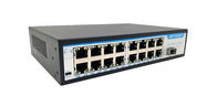 Multi Ports Fiber Optic Network Switch 1000 Base - X  10 / 100M 5Gbps Bandwidth