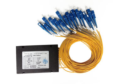 PLC Fiber Optic Audio Cable Splitter ABS Box 1X2 1*4 1*8 S 1x16 Excellent uniformity