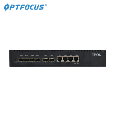 1G/10G Bağlantı Noktası GPON EPON OLT 20km İletim Mesafesi 300mm*440mm*45mm Boyutlar