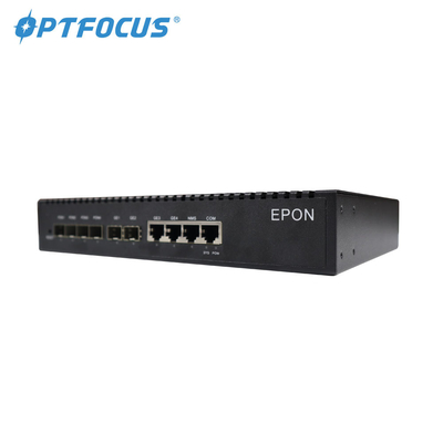 AC/DC Güç GPON EPON OLT %5 - %95 Nem Ağ Çözümü