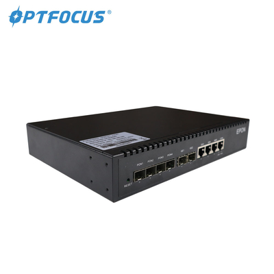 4 Port GPON OLT Epon 20km İletim Mesafesi Düşük Güç Tüketimi